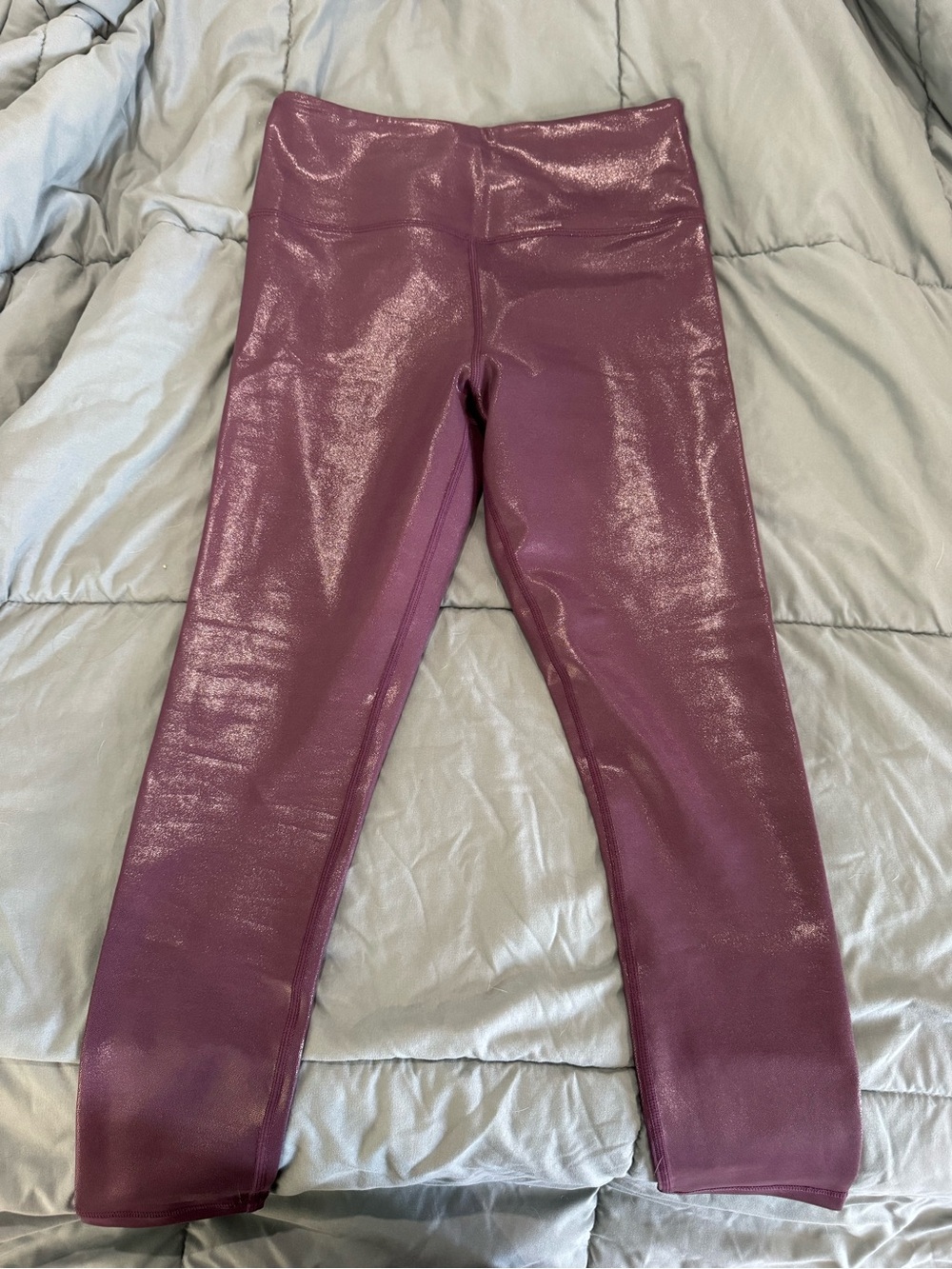 Girls' Shimmery Plum Leggings - Brand: